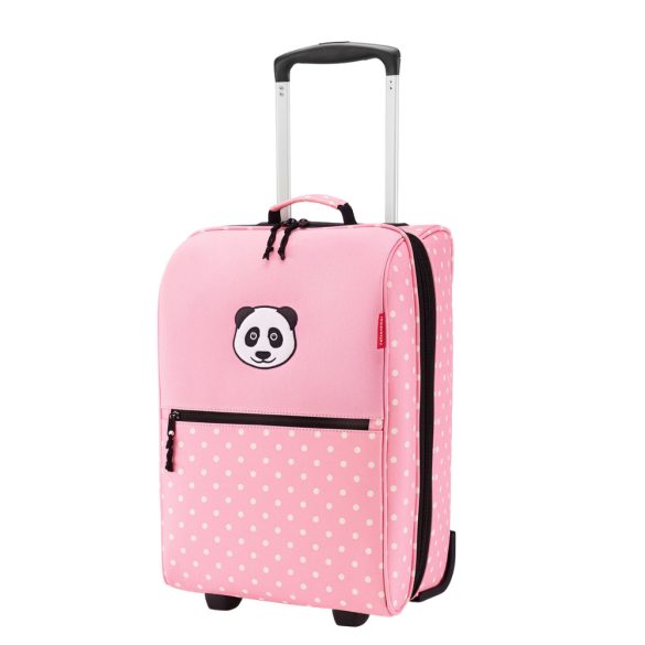 Gyerek bőrönd REISENTHEL Trolley XS kids panda dots pink IL3072