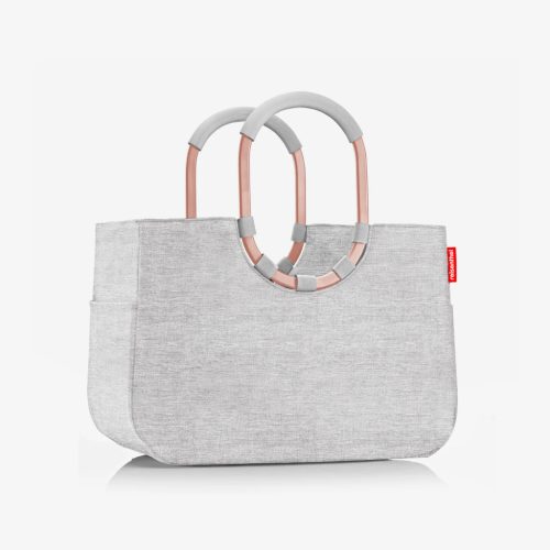 Reisenthel OR1036 Loopshopper L twist sky rose női bevásárlótáska 