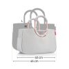 Reisenthel OR1036 Loopshopper L twist sky rose női bevásárlótáska 
