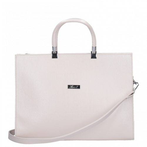 Aktatáska KAREN 1206 Bézs rostbőr női