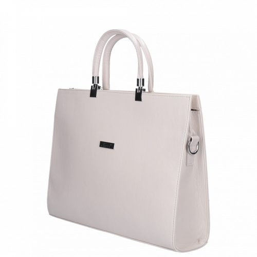 Aktatáska KAREN 1206 Bézs rostbőr női