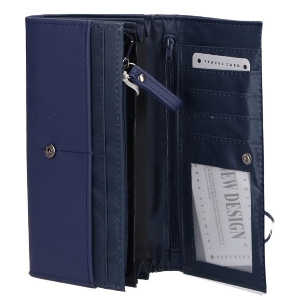 NDesign 1056-338 kék női pénztárca