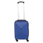   Easy Trip Streaky XS kék 4 kerekű kicsi kabin méretű bőrönd