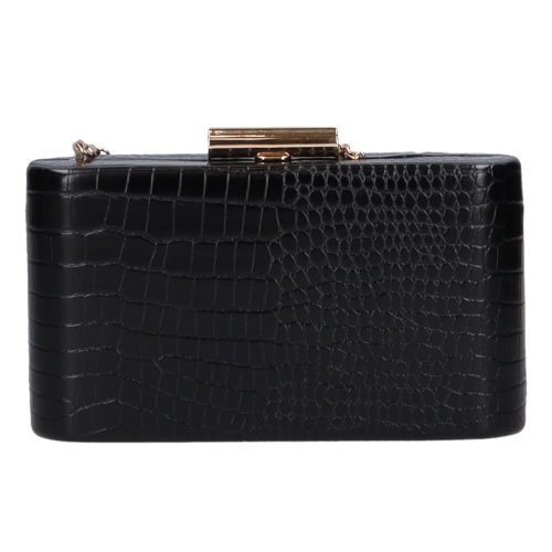 Divatos XL-9215 fekete női csatos alkalmi táska