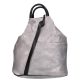 Divatos HB0136 ezüst női hátizsák