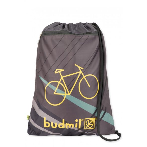 Budmil Portia szürke-sárga biciklis iskolatáska és tornazsák elsősönek