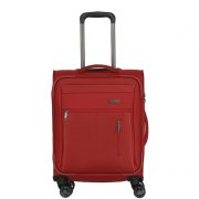 Bőrönd TRAVELITE Capri S piros 4 kerekű kabin méret