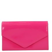 Divatos 9016 pink lakk női alkalmi táska 