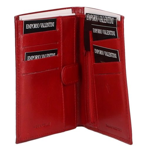 Emporio Valentini 563-826 piros bőr irattartó 