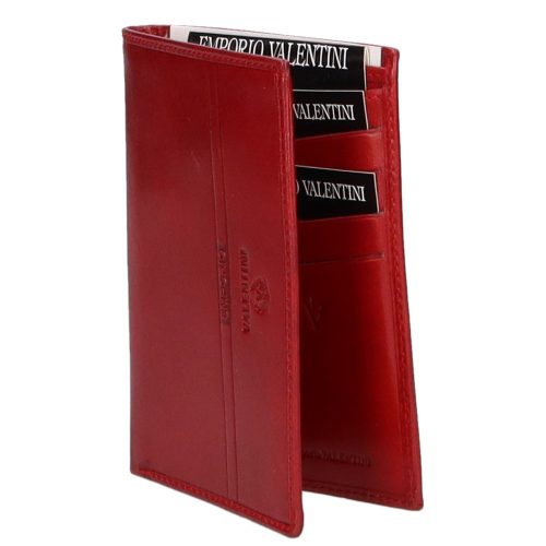 Emporio Valentini 563-826 piros bőr irattartó 
