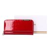 Gregorio BC-111 piros elöl kártyatartós lakk bőr női pénztárca
