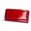 Gregorio BC-111 piros elöl kártyatartós lakk bőr női pénztárca