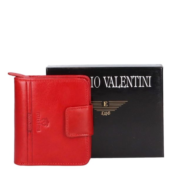 Emporio Valentini 563-182 piros bőr női pénztárca
