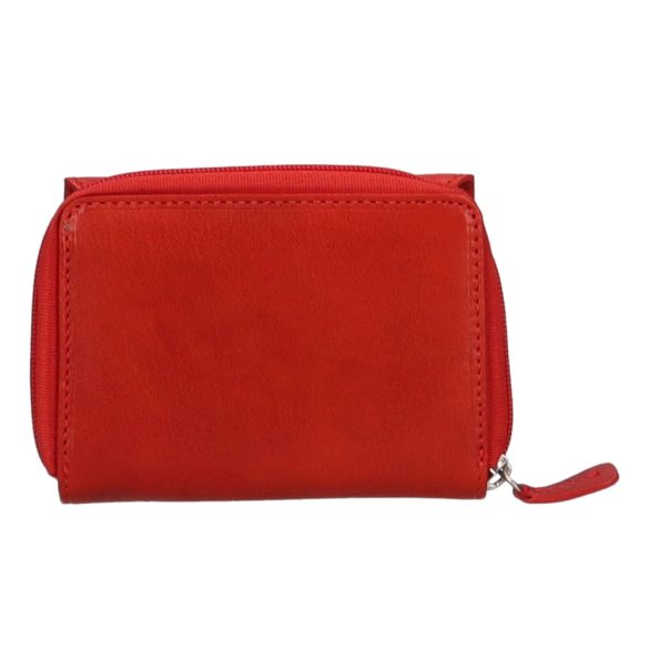 Valentini 306-208 pirosbőr női pénztárca