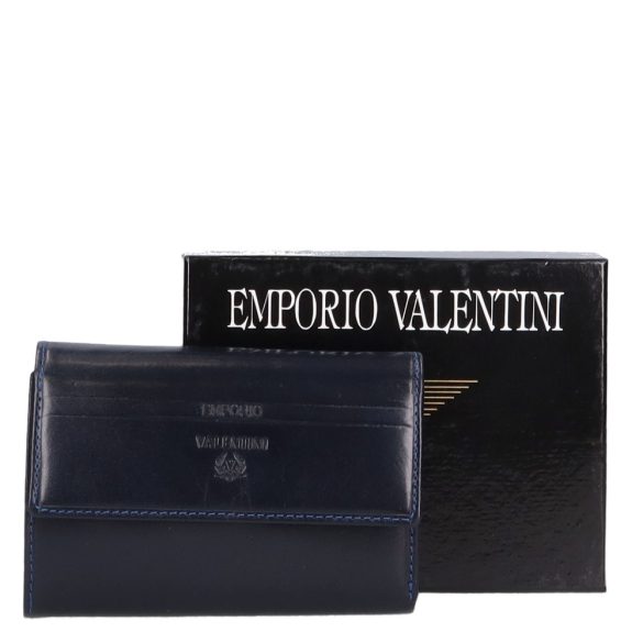 Emporio Valentini 563-121 kék bőr női pénztárca