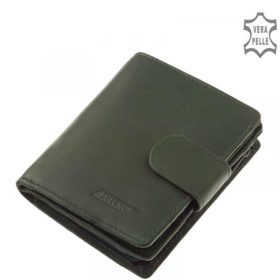 Sylvia Belmonte MS511 zöld bőr női pénztárca 