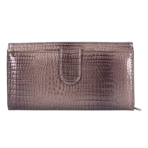 Gregorio GF-121 bronz lakk bőr női pénztárca