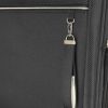 Travelite Miigo M fekete 4 kerekű bővíthető közepes méretű bőrönd 