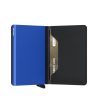 Secrid Slimwallet matte black-blue kártyatartó automata