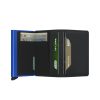 Secrid Slimwallet matte black-blue kártyatartó automata