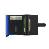 Secrid Miniwallet matte black-blue kártyatartó 