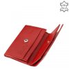 La Scala DCO99691 piros bőr női pénztárca 