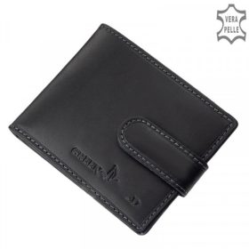   Green Deed OPR30809/T fekete bőr férfi kártyatartó és pénztárca