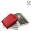 La Scala TGN102/T piros bőr pénztárca