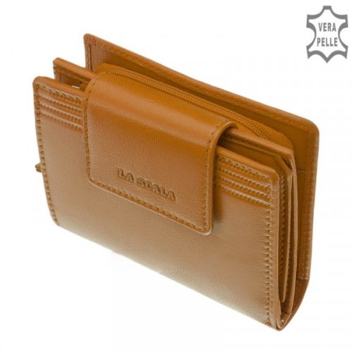 La Scala TGN11259 mustár bőr női pénztárca