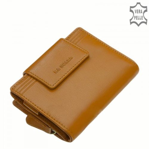 La Scala TGN11259 mustár bőr női pénztárca
