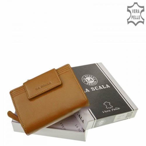 La Scala TGN11259 mustár bőr női pénztárca