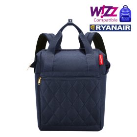   Reisenthel JR4110 Allrounder R rhombus midnight gold női hátizsák 