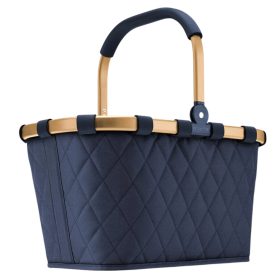 Reisenthel BK4110 Carrybag frame rhombus midnight gold női bevásárló kosár