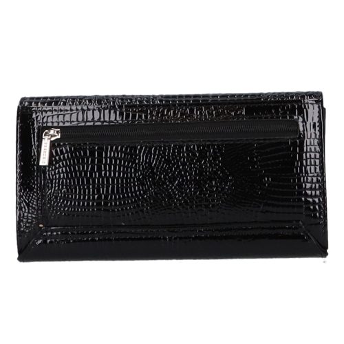 Gregorio GF-102 fekete elöl kártyatartós bőr pénztárca 