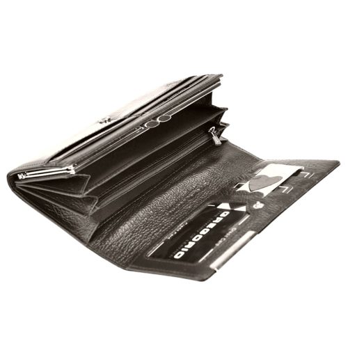 Gregorio BC-100 grey lakk bőr női pénztárca