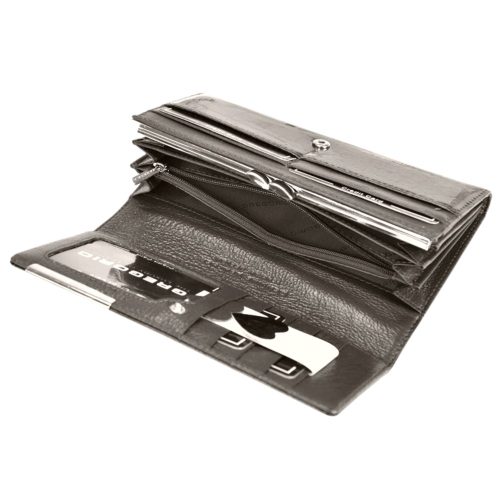 Gregorio BC-100 grey lakk bőr női pénztárca