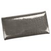 Gregorio BC-100 grey lakk bőr női pénztárca