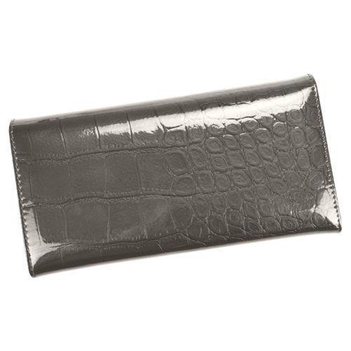 Gregorio BC-100 grey lakk bőr női pénztárca