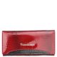 Gregorio GP-106 piros lakk bőr női pénztárca 