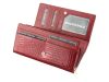 Gregorio GP-106 piros lakk bőr női pénztárca 