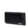 Jennifer Jones 5289-2 fekete  bőr női pénztárca