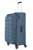 Travelite Skaii L kék 4 kerekű bővíthető nagy méretű bőrönd 