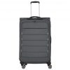 Travelite Skaii L szürke 4 kerekű bővíthető nagy méretű bőrönd 