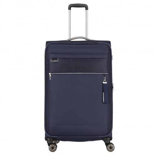 Travelite Miigo L kék 4 kerekű bővíthető nagy méretű bőrönd 
