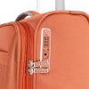 Travelite Miigo S narancs 4 kerekű kabin méretű bőrönd