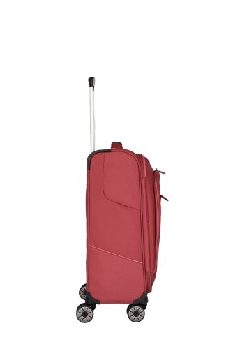 Travelite Skaii S piros 4 kerekű kabin méretű bőrönd 