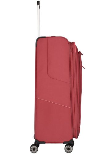 Travelite Skaii L piros 4 kerekű bővíthető nagy méretű bőrönd 