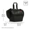 Reisenthel UJ7064 Easyshoppingbag paisley black női bevásárlótáska 