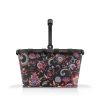 Reisenthel BK7063 Carrybag frame paisley black női bevásárló kosár