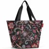 Reisenthel ZS7064 Shopper M paisley black női válltáska